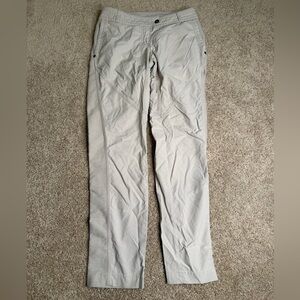 Lululemon‎ Pants Beige Technical Stretch Utility Travel Pants Size 4